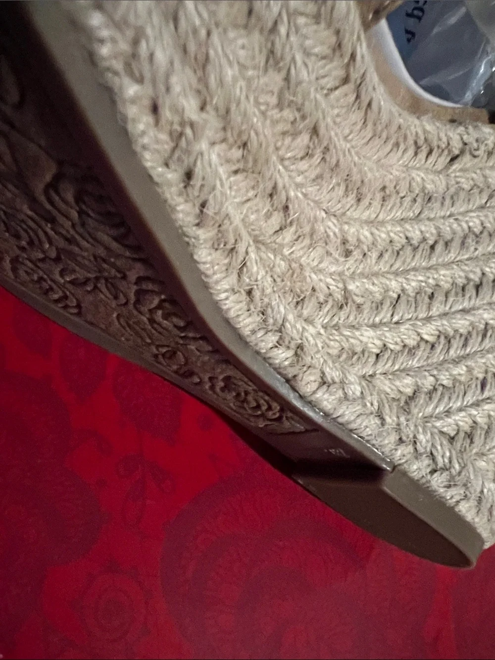 Carlos Santana Malor Wedge in Brûlée Sz 8 NEW